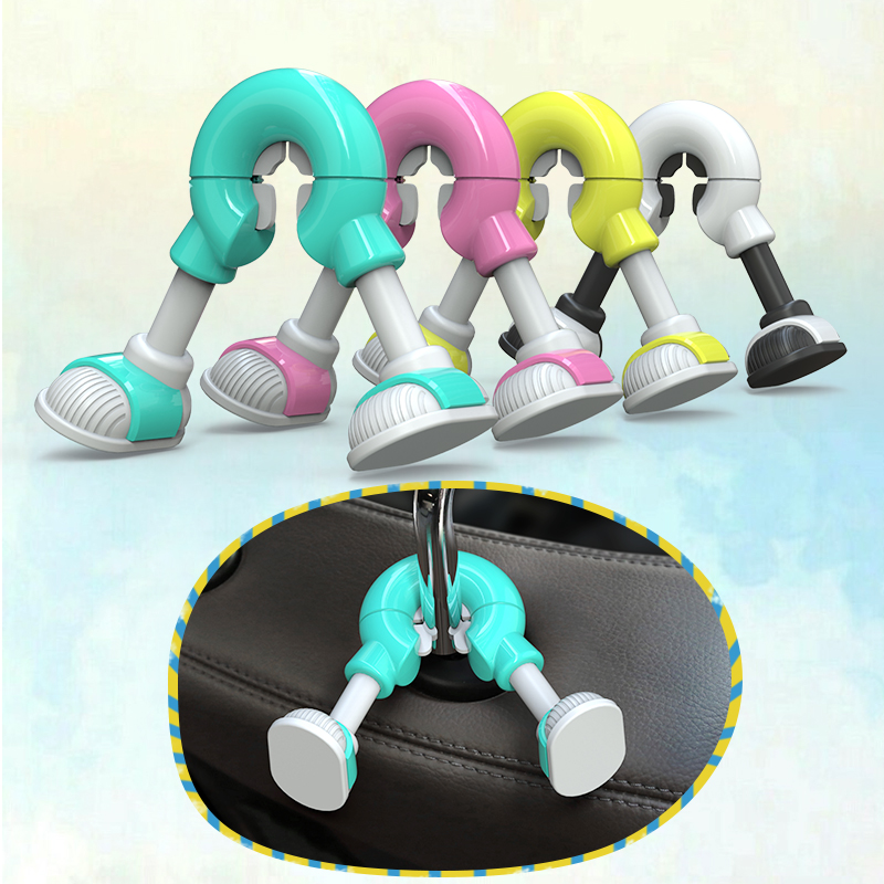 On-board small hook Cornetto all-in-one car seat rear seat rear seat car hook up with cartoon umbrella stand