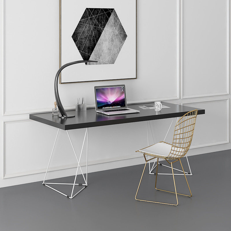 Nordic designer minimalist solid wood computer desk Danish desk simple desk ins style modern desk