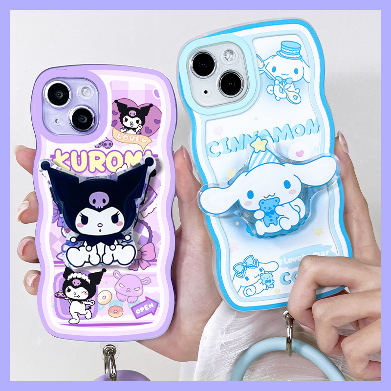 Suitable for Apple 15 Phone Case 16Pro Wavy Edge Iphone14 Cartoon New Style Female 11Promax Airbag Stand 15 Full Cover Transparent 7/8P Silicone Ring Anti-Fall 15Pro Protective Case Suitable for Apple 15 Phone Case 16Pro Wavy Edge Iphone14 Cartoon New Style Female 11Promax Airbag Stand 15 Full Cover Transparent 7/8P Silicone Ring Anti-Fall 15Pro Protective Case