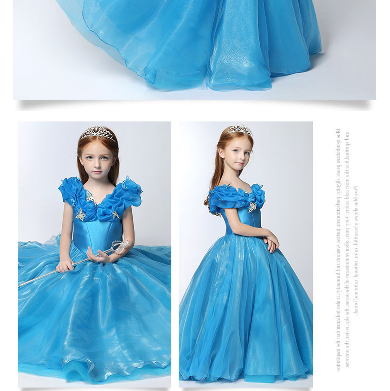 Váy bé gái Váy công chúa Lọ Lem Trang phục Halloween Váy Tutu Váy tuyết trắng mùa thu đông set vest cao cấp 3 chi tiết cho bé trai