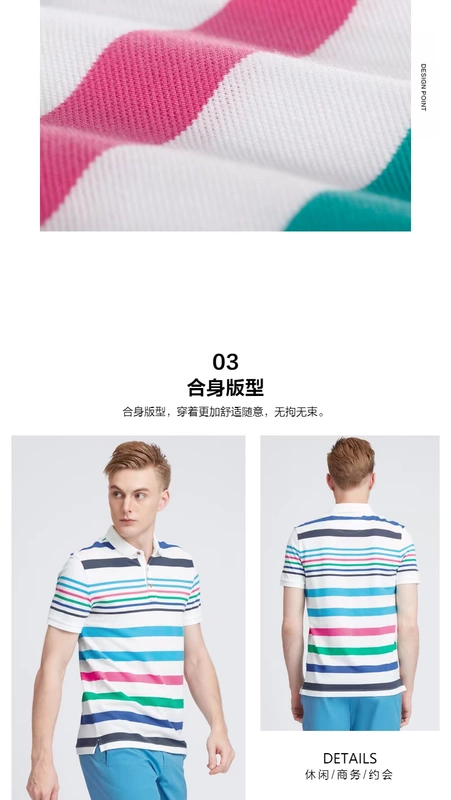 Baleno Benny Road Jedi Cloth Áo không thường xuyên Mùa hè Áo thun cotton mới