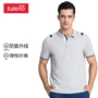 Baleno Benny Road Áo sơ mi ngắn tay nam Kinh doanh thường xuyên Áo phông Ve áo Nam Stretch Polo Áo Nam áo thun polo nam