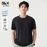 【冰丝网眼T恤】黑#纯色