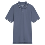 Летняя модная футболка polo, подходит для подростков, короткий рукав