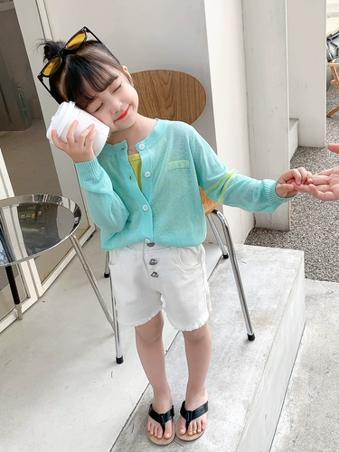 Детский тонкий солнцезащитный крем, тонкая одежда для защиты от солнца, дышащая детская летняя куртка, шелковая летняя одежда, защита от солнца