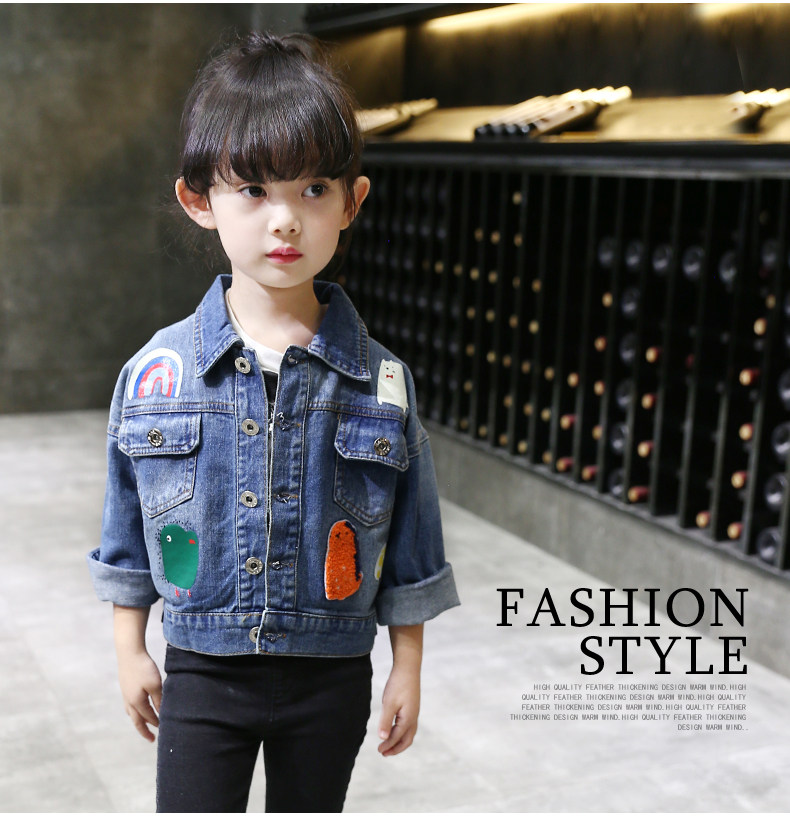 Blouson pour fille en toile - Ref 2158361 Image 8