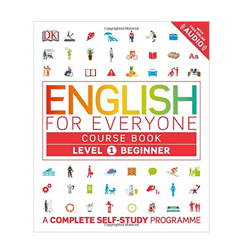 ENGLISH FOR EVERYONE 英語が出来るようになる英語教材 英语小白的福音来啦！《English for Everyone》L1初级原版书到底