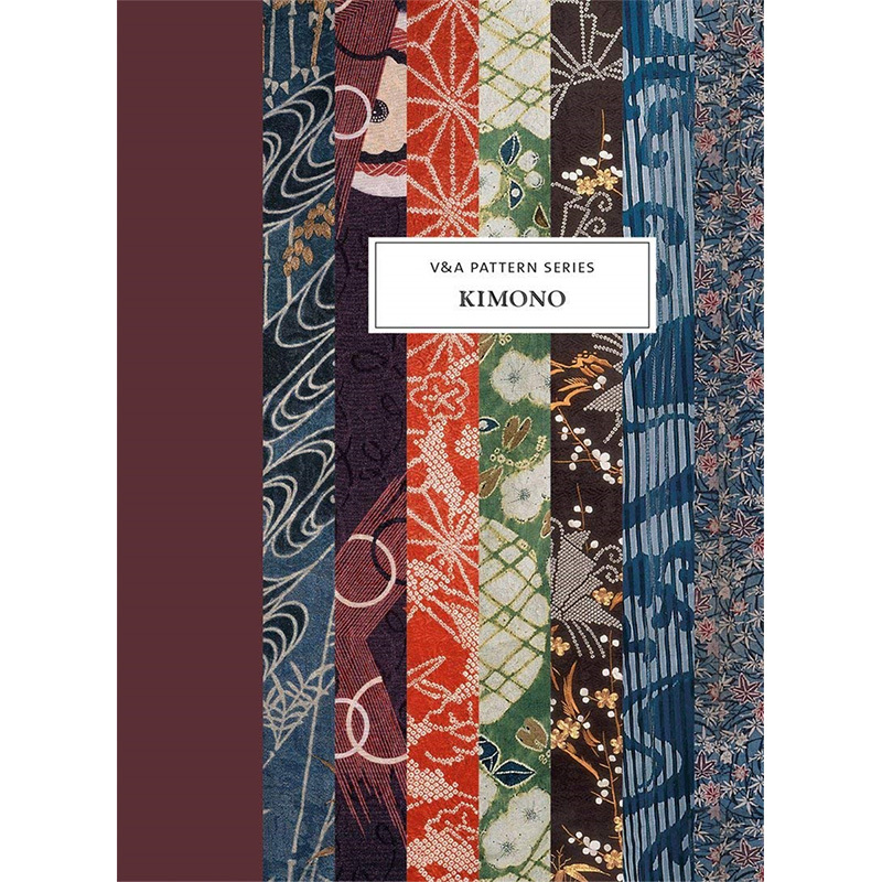 [in Stock] V&A Pattern: Kimono (V&A Patterns) Print: Kimono English Original Imported Edition Clothing Design Anna Jackson Japanese Clothing and Textile Design Works