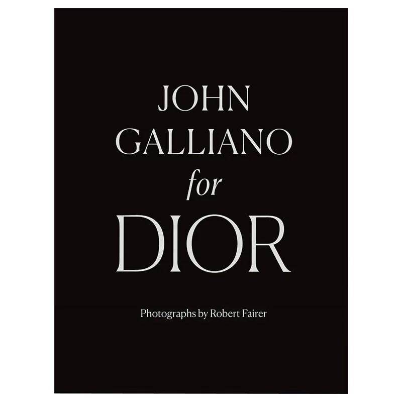 [T & H] John Galliano for Dior John Galiano's Dior English original clothing design English original book book imported genuine
