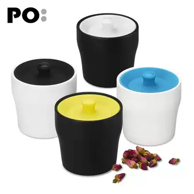 Denmark PO Lotte sealed bottle creative simple tea storage sealed jar Seasoning storage jar