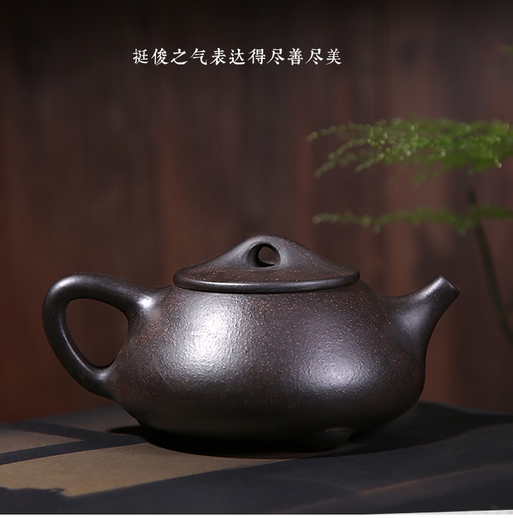 黑朱泥石瓢_26