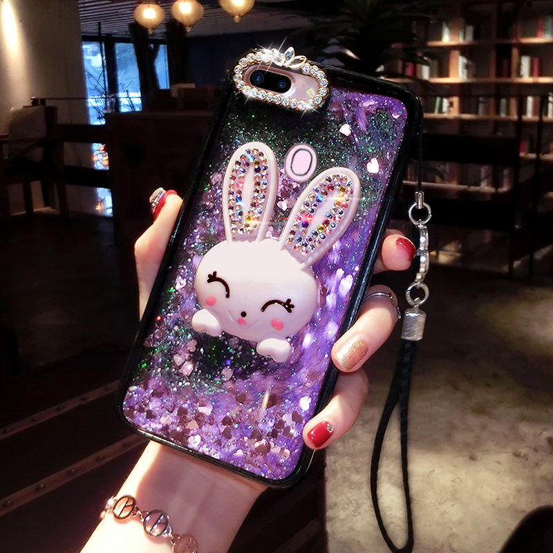 oppor17 mobile phone case female models r15x quicksand oppor11s net red r11plus rhinestone r9s protective case opporeno tide 0pp0r1