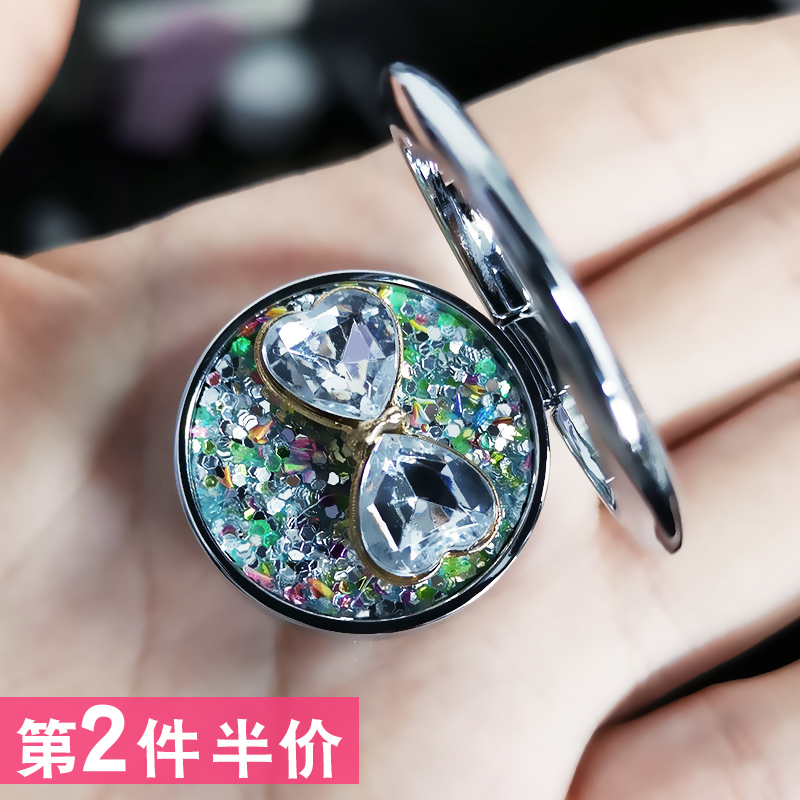 Mobile phone ring clasp bracket apple xs Huawei vivo finger clasp oppo universal convenient lazy creative rhinestone jewelry ring finger glitter sequins multi-function rotating female support stick type