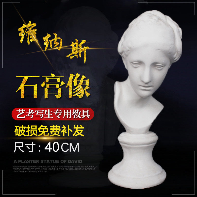 Venus plaster like fine art sketching teaching aids plaster bust statue sculptural European-style home office decorated like