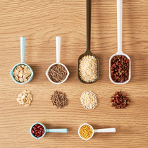 Plastic measuring spoon long handle milk powder spoon sugar spoon fruit powder spoon quantitative spoon roasted coffee bean spoon Kitchen small spoon measuring tool