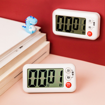 Kitchen timer reminder student electronic positive timer stopwatch large screen magnet magnetic alarm clock clock