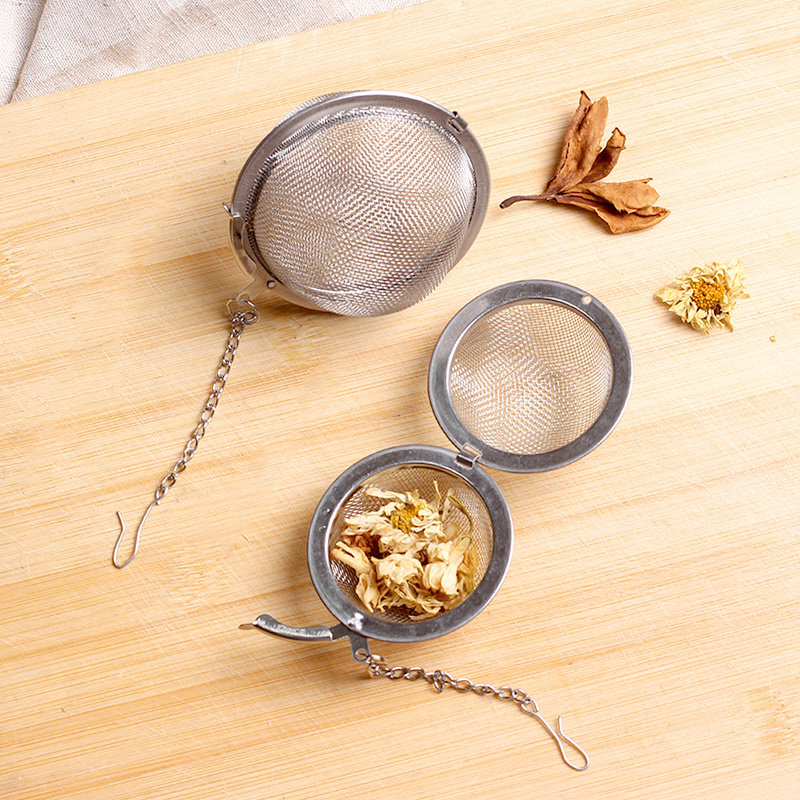 Rice Wood Tea Leak Filter Tea Machine 304 Stainless Steel Tea Filter SEASONING BALL BAG TEA BAG FILTER TEA POLO BALL MACHINE
