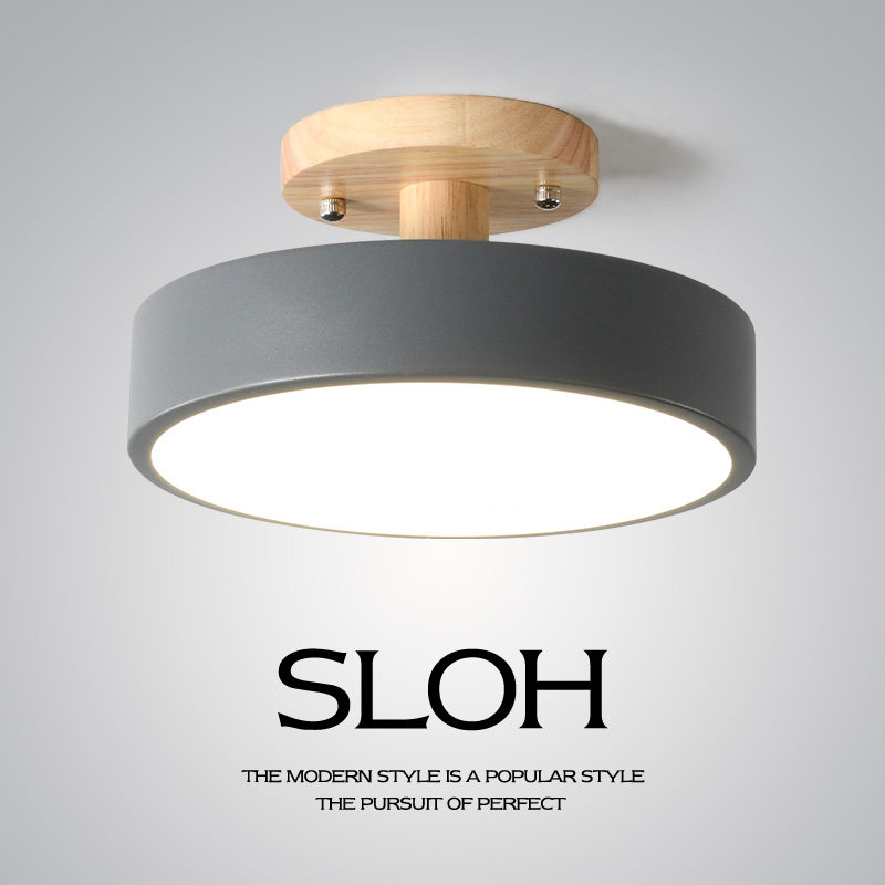 Nordic wind seal lights modern minimal ins network red into room foyer lamp cloakroom room round Japanese aisle lamps