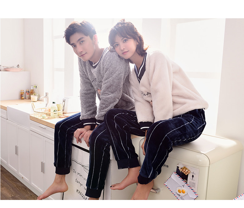 Pyjama mixte en Polyester Polyester  à manches longues - Ref 3005683 Image 14