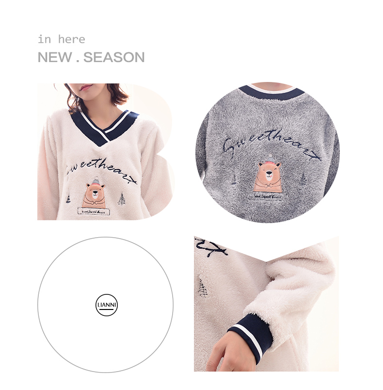 Pyjama mixte en Polyester Polyester  à manches longues - Ref 3005683 Image 13