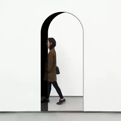 Nordic full-length mirror full-length mirror ins Wind floor mirror cloakroom full-length mirror home living room wall Wall Wall Mirror