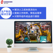 IoT fixed data collection and feeding intelligent process automatic scanning production and manufacturing solutions