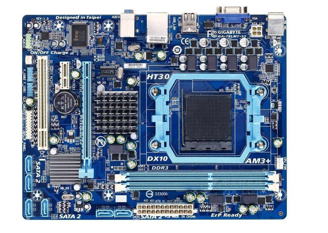 Gigabyte Technology Gia 78LMT-S2 Fully Integrated Small Board 938 Pin AM3 Motherboard Support FX Bulldozer