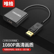 Viewport DP to HDMI converter displayport to HDMI adapter Connect DP to HDMI Computer notebook projector conversion cable Standard 4K HD cable to HDMI