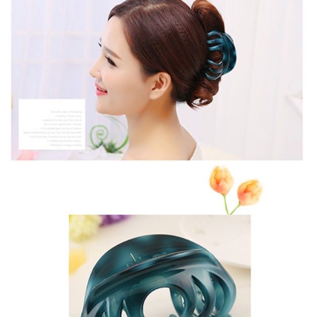 Trang sức Nhật Bản và Hàn Quốc Phụ kiện tóc Hàn Quốc kẹp tóc quá khổ lấy clip tắm tóc chucks kẹp tóc kẹp tóc Hàn Quốc dây buộc tóc hot nhất hiện nay