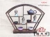 Redwood Crafts Small Bo Ancient Solid Wood Multi Treasure Base Hiển thị Zisha Pot Ấm trà Kệ Gà Cánh Gỗ Trang trí - Kệ giá gỗ treo tường Kệ