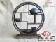 Redwood Crafts Small Bo Ancient Solid Wood Multi Treasure Base Hiển thị Zisha Pot Ấm trà Kệ Gà Cánh Gỗ Trang trí - Kệ giá gỗ treo tường