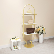 Clothing store shoe rack display stand creative wall multi-layer shoe bag Rack store shoe rack window display rack