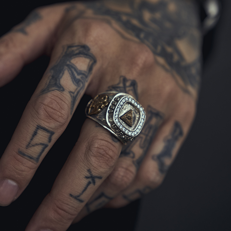 Bague homme RUIBEILA en Argenterie - Ref 3089313 Image 5
