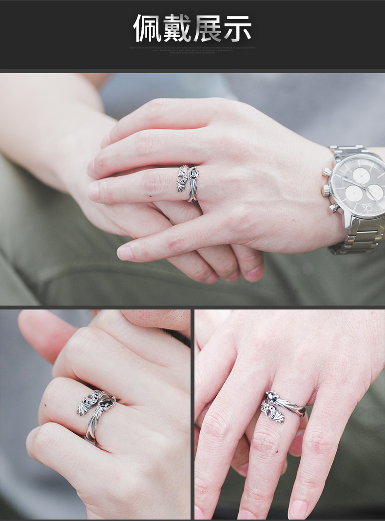Bague homme RUIBEILA en Argenterie - Ref 3089205 Image 15