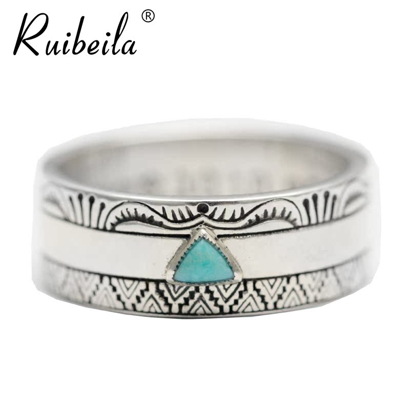 Bague homme RUIBEILA en Argenterie - Ref 3086988 Image 1