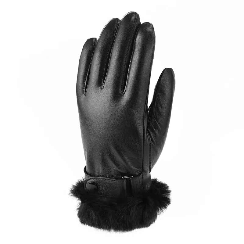 Gants pour femme en En peau de mouton - Ref 3153978 Image 5