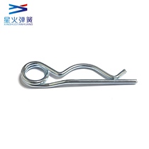 Source manufacturers supply galvanized opening sales only type B pin spring hairpin safety fixed agricultural machine accessories