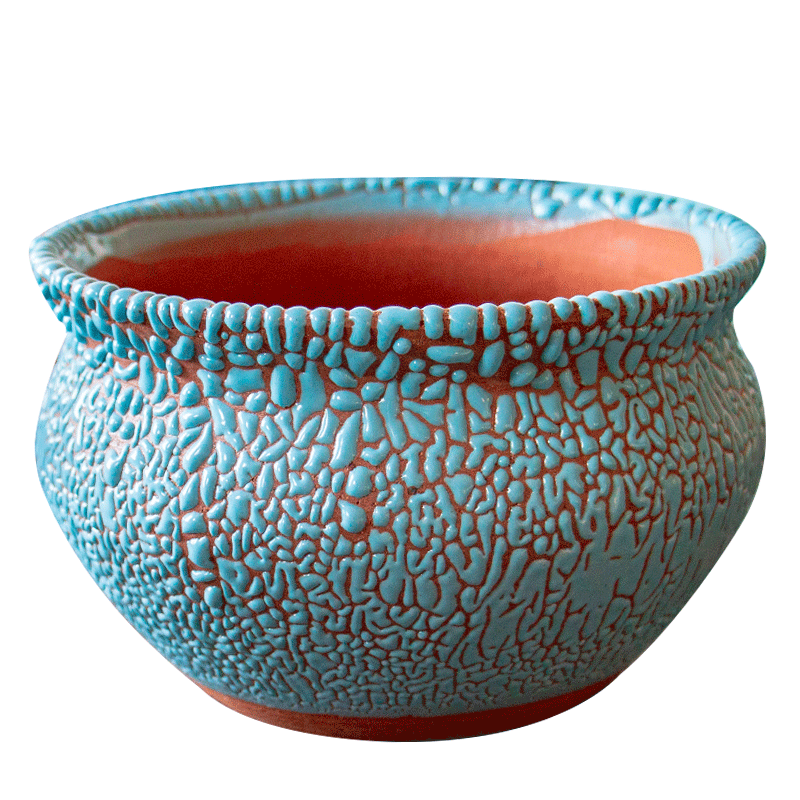 Mage old running more meat high pot through pockets ceramic plant POTS, purple sand pottery and porcelain clay medium size wholesale