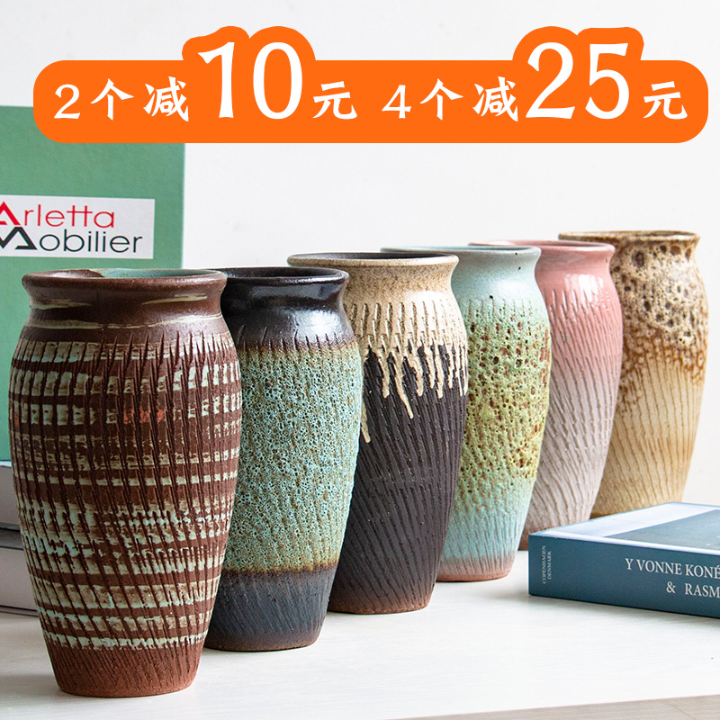 Fleshy flowerpot breathable meaty plant orchid high Chinese rose to heavy ceramic flower POTS specials mage flowerpot