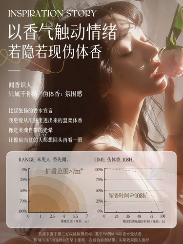 Духи с легким ароматом со стойким ароматом с розой в составе, пробник, долговременный эффект, брендовый товар