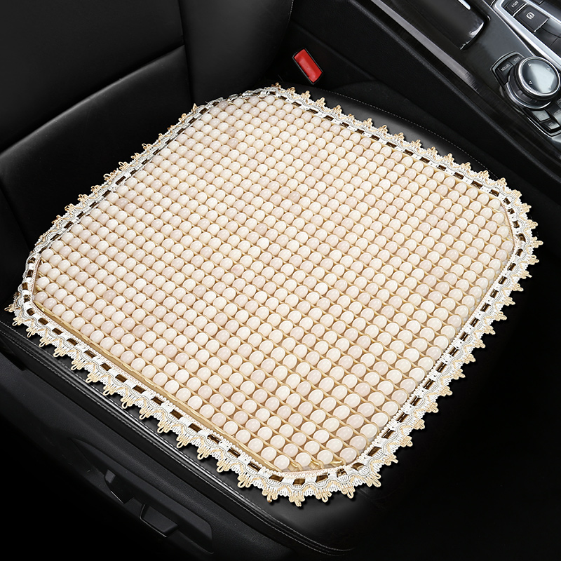 Car cushion monolithic five rhombus macro light mini single fart cushion Four Seasons universal ins net red goddess car cushion