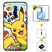 [Reno2z] Bikachu+полная стальная пленка+кольца+защелка веревка