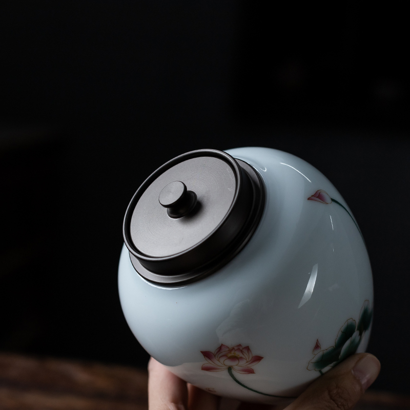 Retro sweet white porcelain tea pot who spinosa ceramics, household small Japanese ceramic POTS tin tea tea storage tanks