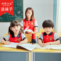 Kindergarten uniform custom childrens school uniform suit College style Korean primary school class uniform Summer sports young teacher uniform