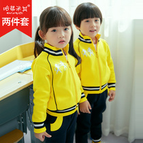 Kindergarten garden clothes spring and autumn suits for primary school students soft cotton school uniforms Teacher class clothes Fashion parent-child sportswear customization