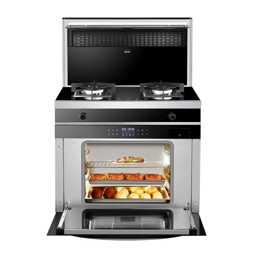 科太郎 F5 выпечка на пару в интегральной плите с большой капюшоной вытяжной газовой газовой плиты на боковой капюшоне