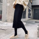 Mid-length knitted skirt one-step skirt bag hip skirt female autumn and winter high waist long skirt thick split wool skirt