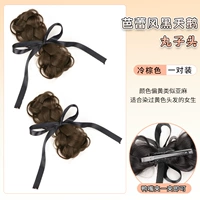 Балетный стиль черный лебеденный булочка [холодный коричневый] Пара одежды