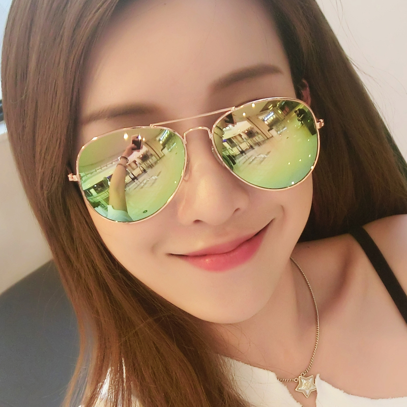 Korean version sunglasses men drive 2021 new toad mirror driver net red sunglasses women summer round face advanced sense