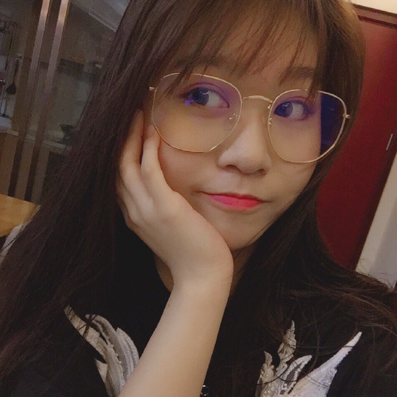 2018 retro kim loại kính vuông nhỏ khung nghệ thuật Gương khung hình đa giác Harajuku Xu hướng gương phẳng kính chanel